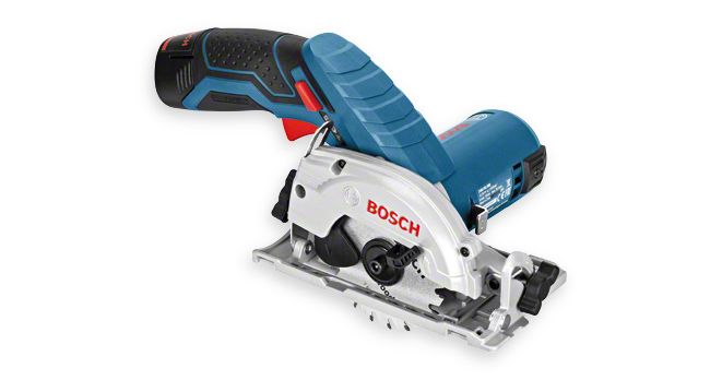 Увеличенная фотография Аккумуляторная дисковая пила Bosch GKS 10,8 V-LI (без аккумулятора)